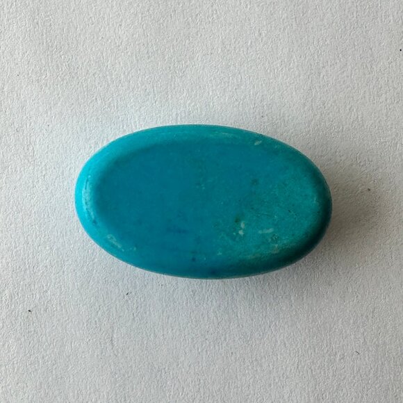 25 Carats Natural Turquoise 25x15mm Oval Top Quality Loose Untreated Gemstone - Picture 5 of 6